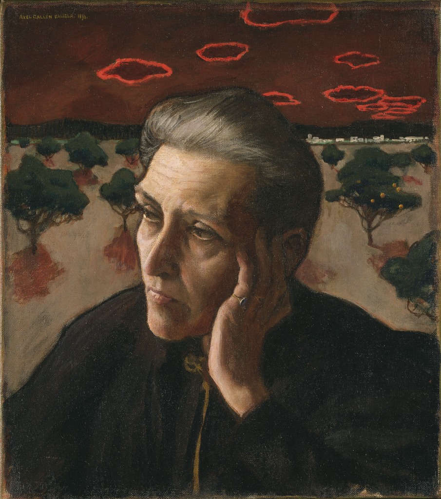The Artist's Mother, painting by Akseli Gallen-Kallela