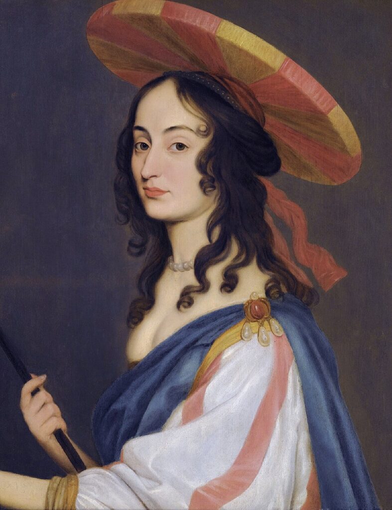 Self-portrait by Louise Hollandine, Princess Palatine, Baroque painting