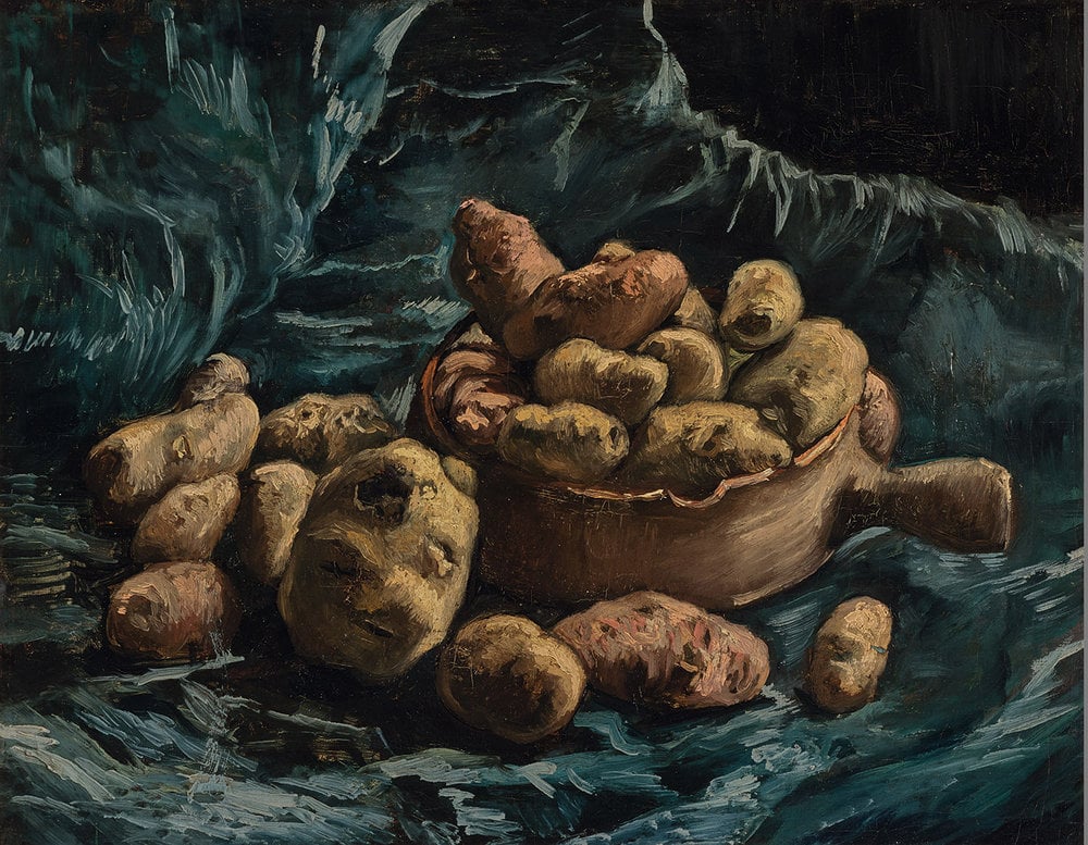 Still Life with Potatoes by Vincent van Gogh, Post-Impressionism, early Dutch period