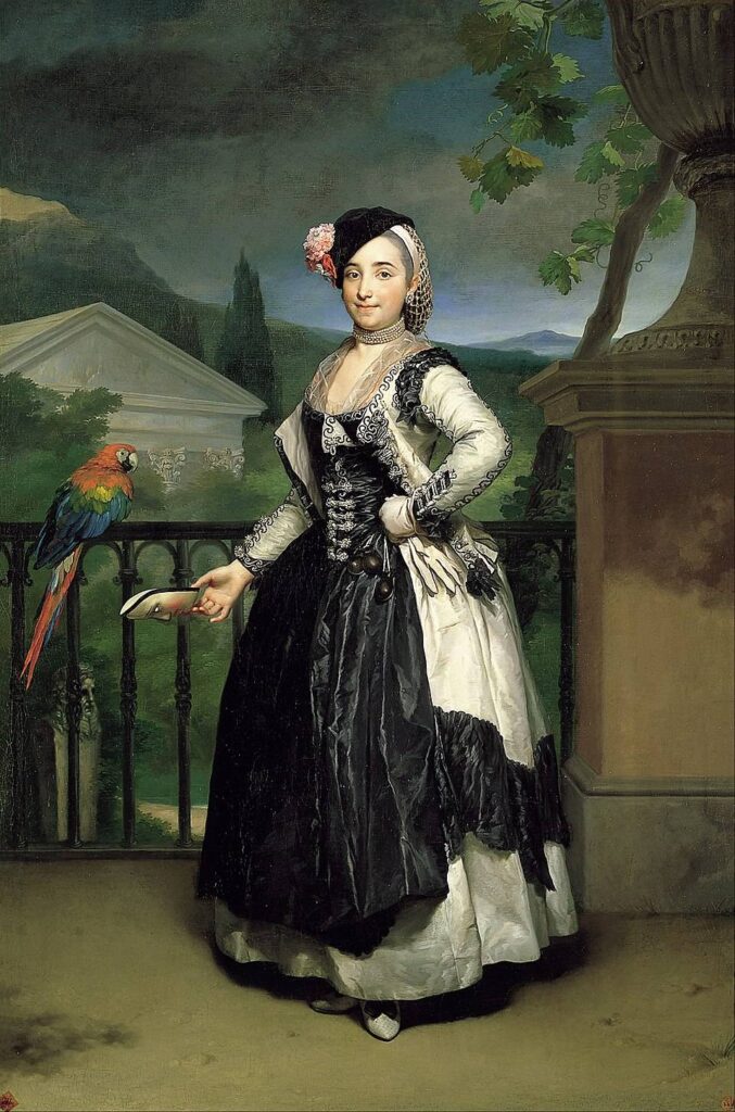 Image of the painting Portrait of Isabel Parreño y Arce, Marquesa de Llano by Anton Raphael Mengs