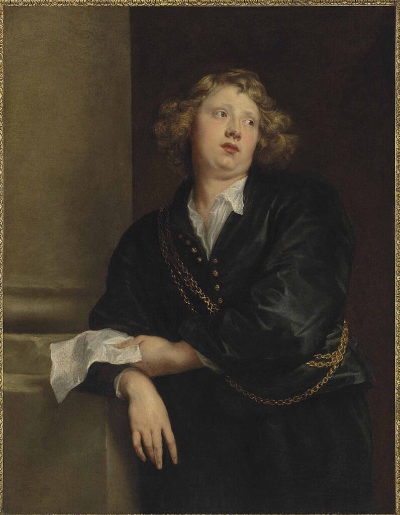 Anthony van Dyck, Portrait of Henricus Liberti