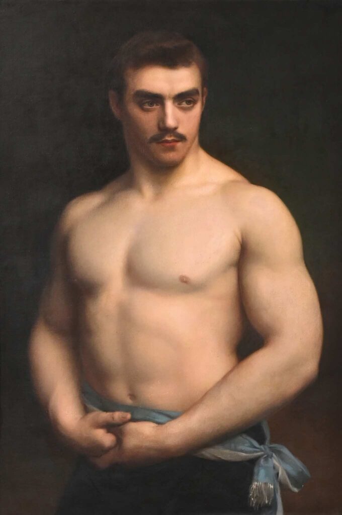 Gustave Courtois, Portrait of Maurice Dériaz, 1907