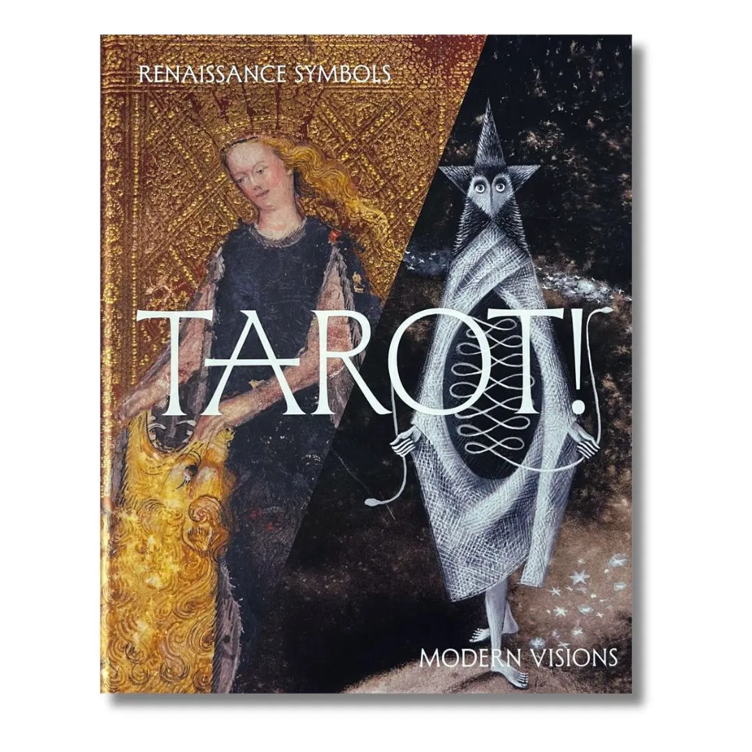 Exhibition catalog Tarot! Renaissance Symbols, Modern Visions, cover