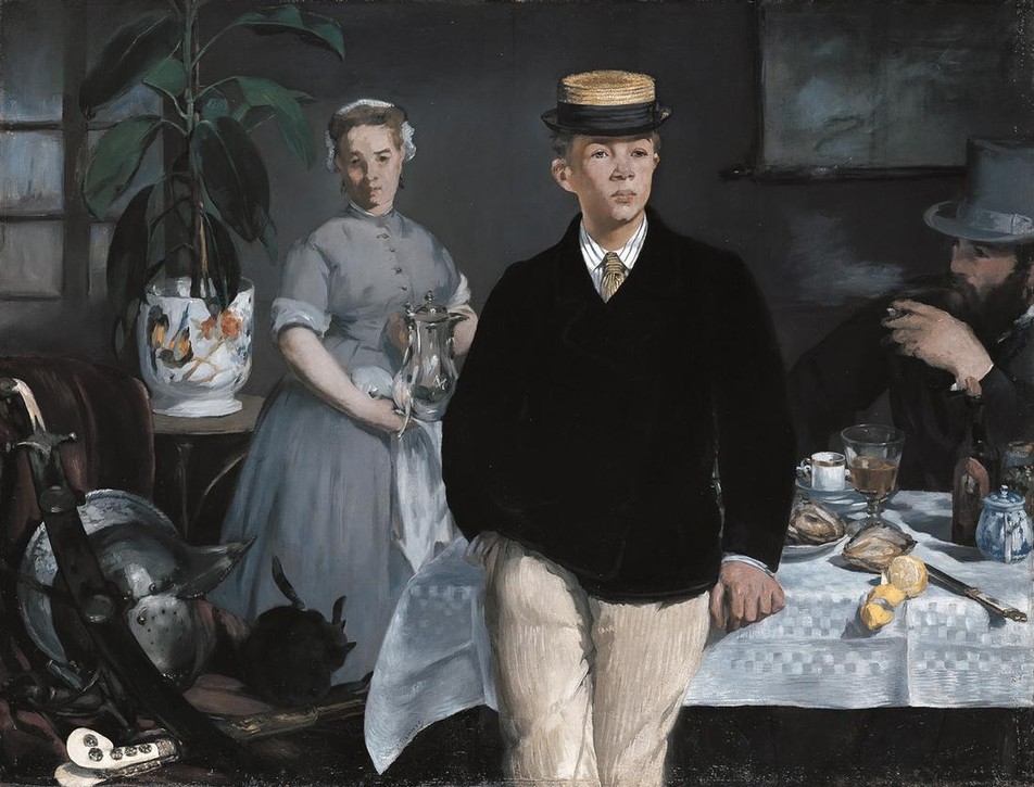 Édouard Manet, Luncheon in the Studio, 1868