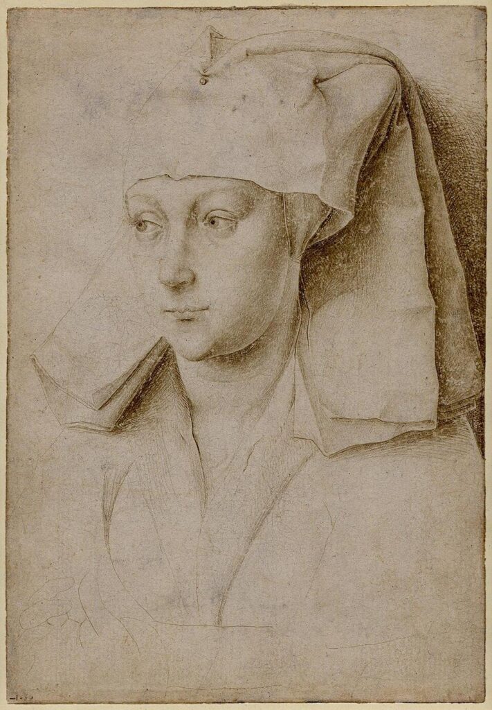 Portrait of an Unknown Young Woman by Rogier van der Weyden, circa 1440